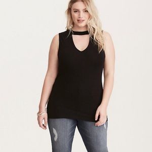 Torrid foxy cut out tank
